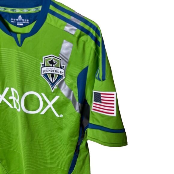 2012 Authentic Adidas Sounders Formation Jersey Mens Medium - Picture 3 of 5